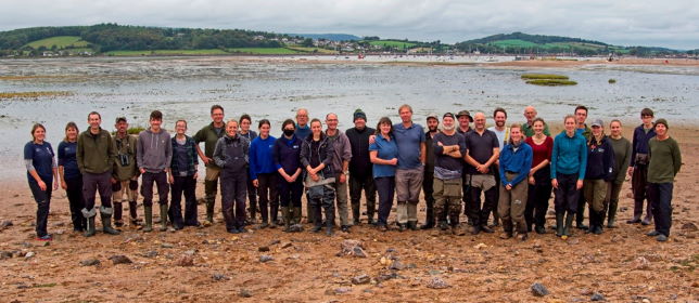 The team at the end of a very successful catch © Andrew Carter