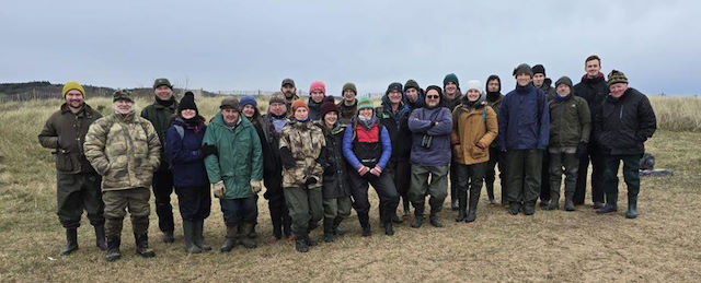 Figure 6: The team photo showing the number of people dedicating their time to help!