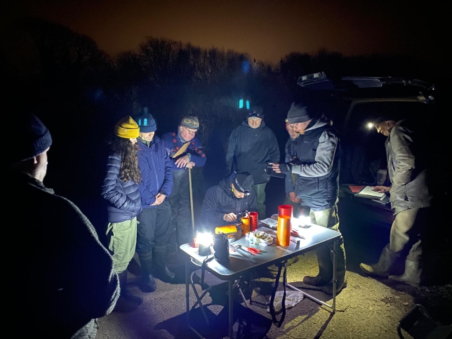 Ringing base at Exminster Marshes © R Phillips